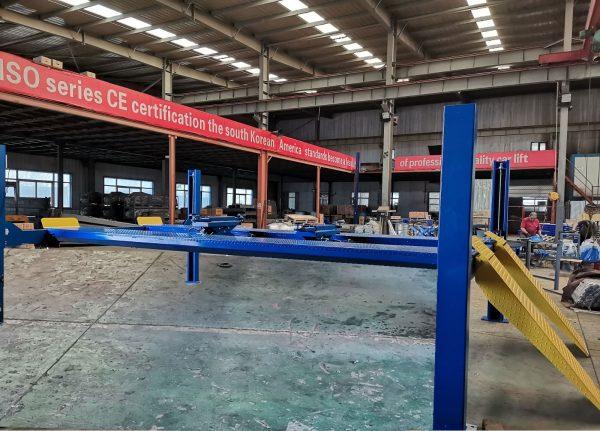 4 POST 6 TONNE CARAVAN AND RV LIFT WITH CARAVAN JACKING BEAMS AECL4600W FROM LUFTEN - Image 7