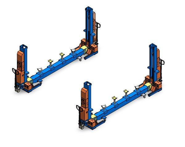 EV HOIST WIRELESS/CABLE COLUMN LIFT 2.5T EA COLUMN AEF100-EW2.5 - Image 6