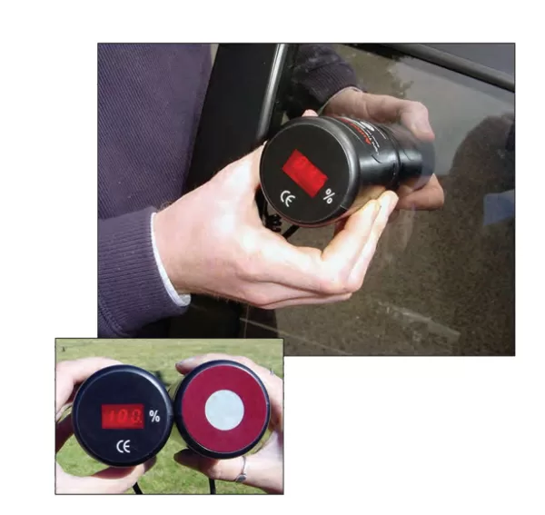 TINT TESTER  - LIGHT  METER AUTOTEST FOR CARS, 4X4, LIGHT COMMERCIAL VEHICLES AND TRUCKS
