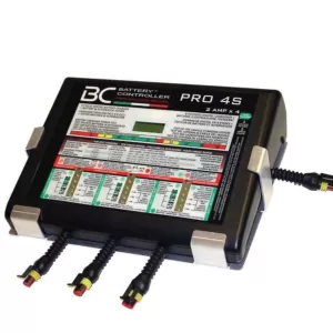 BATTERY CHARGER 12V X UP TO 4 BATTERIES AT ANY TIME AEBCPRO-4S