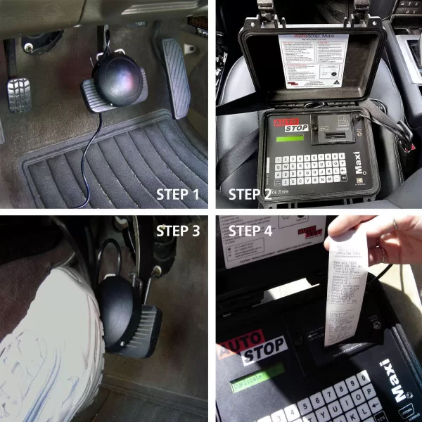 BRAKE TESTER DECELEROMETER FOR CARS AUTOTEST MAXI WITH GPS-USB-Bluetooth CONECTIVITY AEBTC08