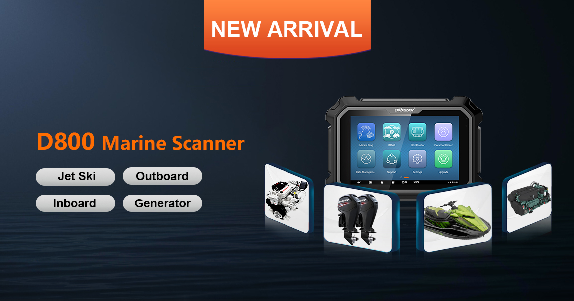 Marine Immobiliser and Scan tool AED800 from OBDSTAR