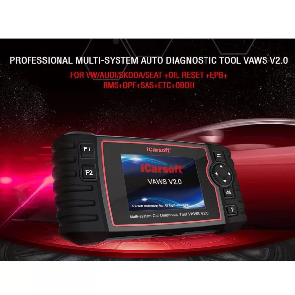 Audi/VW/Seat/Skoda diagnostic scan tool iCarsoft VAWS V2.0